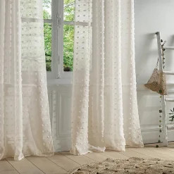 Voilage Lily - beige - 140x240 cm - Atmosphera