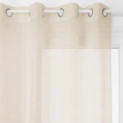 Voilage Louis - beige - 140x240 cm - Atmosphera