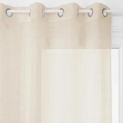 Voilage Louis - beige - 140x240 cm - Atmosphera