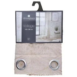 Voilage Mia - lin - 140x240 cm - Atmosphera
