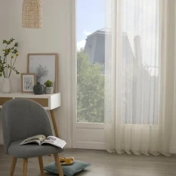 Voilage Moly - beige - 135x240 cm - Atmosphera