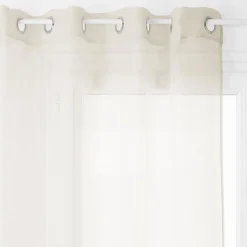Voilage Moly - beige - 135x240 cm - Atmosphera