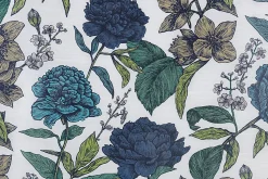Voilage parfum en polyester Linder L.150 x H.240 cm bleu
