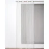 Voilage tamisant à œillet Gabriella Rocle l.140 x l.240 cm blanc ivoire