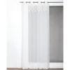 Voilage tamisant à œillet Ylona Rocle l.140 x l.240 cm blanc ivoire