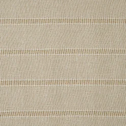 Voilage tamisant à œillets effet tissé rayé Udupi beige lin L.260 x l.140cm GoodHome