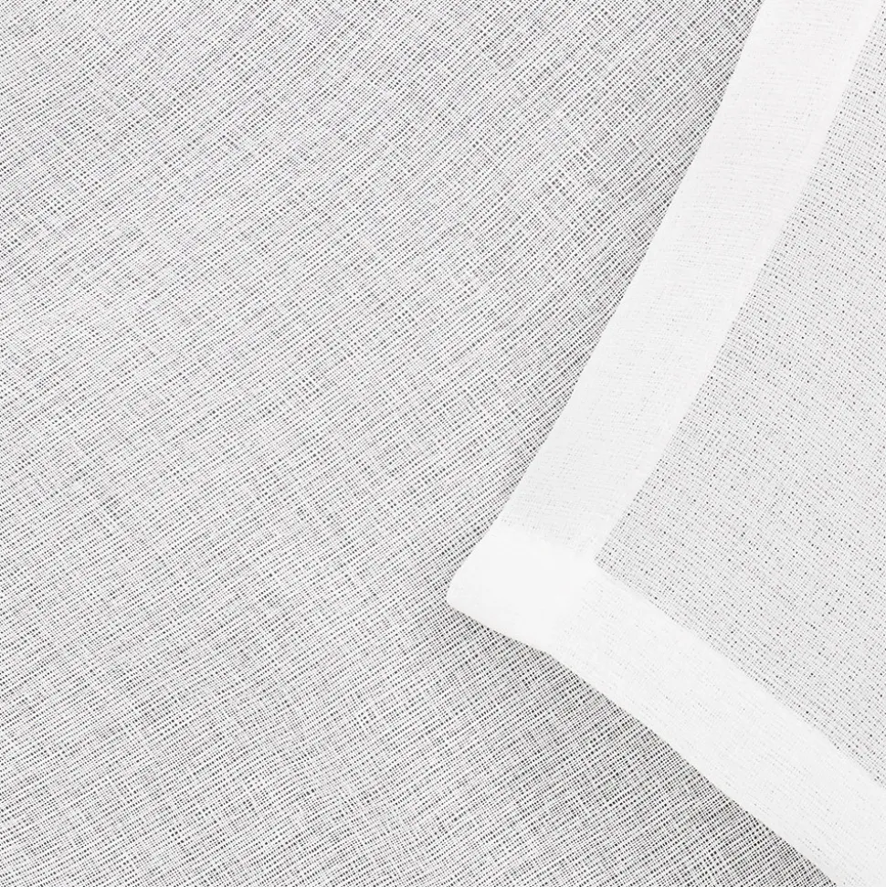 Voilage tamisant à œillets effet lin Yena blanc L.300 x l.140cm GoodHome