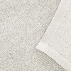 Voilage tamisant à œillets effet lin Yena beige L.260 x l.140cm GoodHome