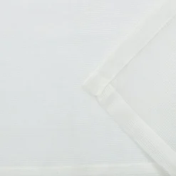 Voilage tamisant à œillets effet maille Loni blanc satin L.260 x l.140cm GoodHome