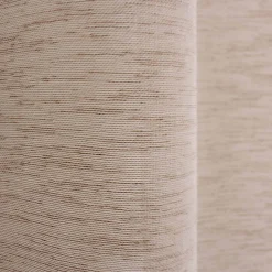 Voilage tamisant à l'aspect lin (140x240 cm - Naturel)