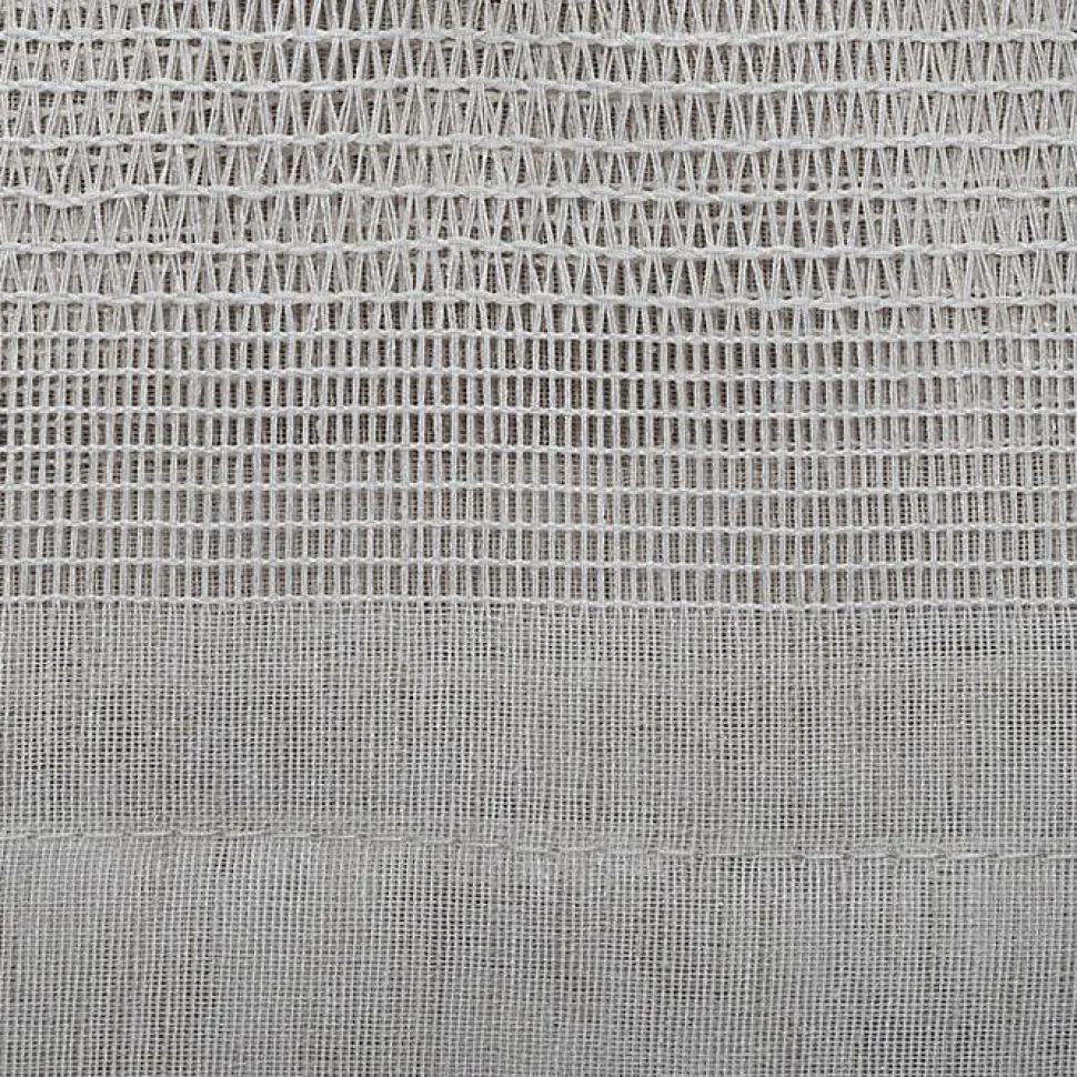Voilage tissé sablé "Sab" 140 x 240 cm Atmosphera - Lin