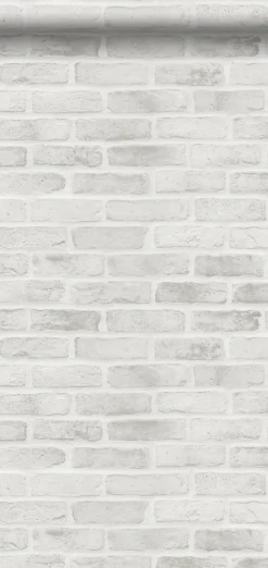 Walls4You papier peint brique gris clair - 53 cm x 10.05 m - 935325